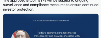SEC X帐户被骇发假消息批准比特币ETF上市　什么是Bitcoin ETF一文看清如何购买投资