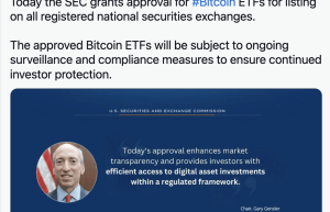 SEC X帐户被骇发假消息批准比特币ETF上市　什么是Bitcoin ETF一文看清如何购买投资