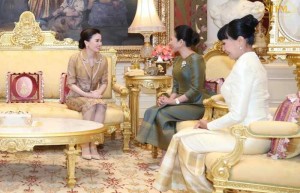 洪玛耐首相觐见泰国国王