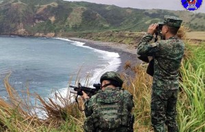 菲律宾军方模拟反登岛行动